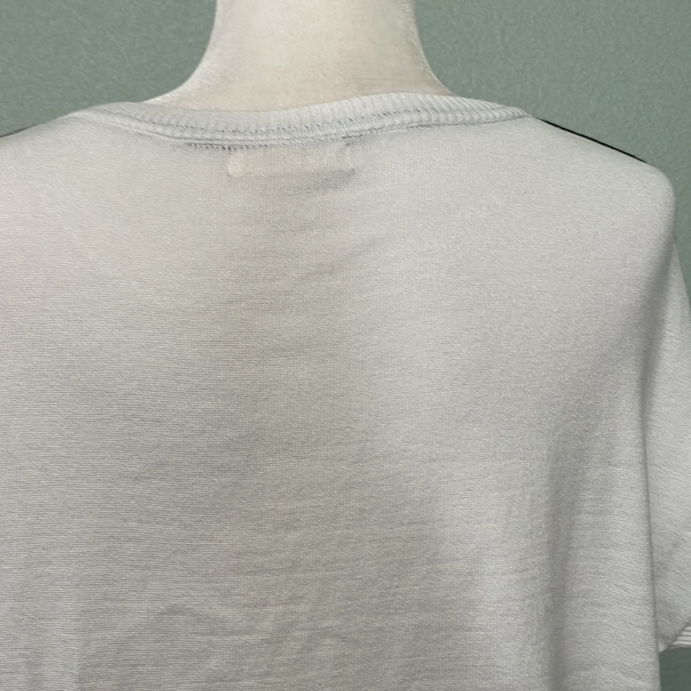 Ovla By Olive & Vine White Short Sleeve Sweater - Picture 5 of 7